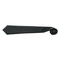 Black - Back - Premier Tie - Men Plain Work Tie (Pack of 2)