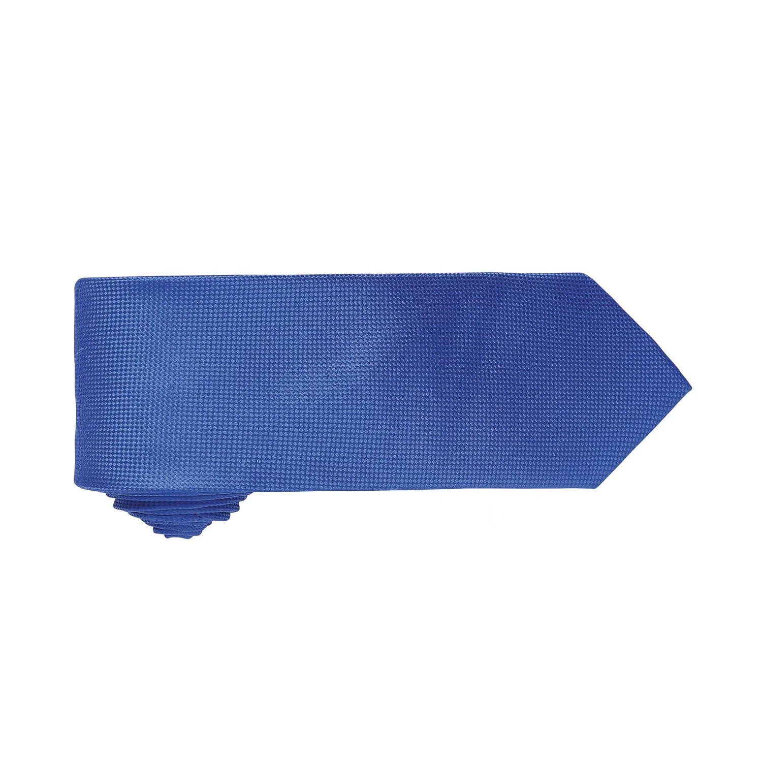 Royal - Back - Premier Mens Micro Waffle Formal Work Tie (Pack of 2)
