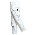 White - Front - Portwest Unisex Painters Trouser - Workwear (Pack Of 2)