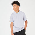 Arctic White - Side - AWDis Just Cool Kids Unisex Sports Polo Plain Shirt
