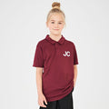Burgundy - Lifestyle - AWDis Just Cool Kids Unisex Sports Polo Plain Shirt