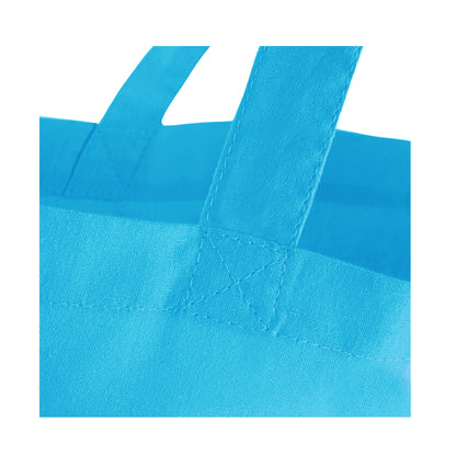 Surf Blue - Back - Westford Mill Short Handle Bag For Life (Pack of 2)