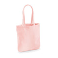 Pastel Pink - Front - Westford Mill EarthAware Organic Cotton Spring Tote Bag (Pack of 2)