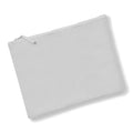Light Grey - Front - Westford Mill Canvas Accessory Case (Pack of 2)