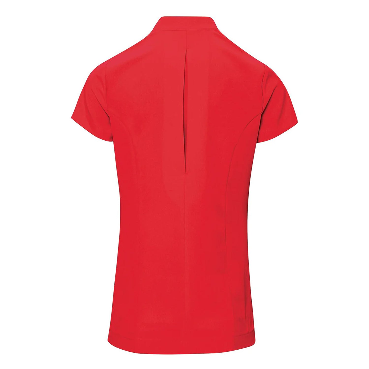 Strawberry Red - Back - Premier Ladies-Womens *Blossom* Tunic - Health Beauty & Spa - Workwear (Pack of 2)