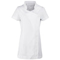 White - Front - Premier Ladies-Womens *Blossom* Tunic - Health Beauty & Spa - Workwear (Pack of 2)