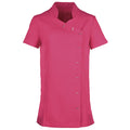 Hot Pink - Front - Premier Womens-Ladies *Orchid* Tunic - Health Beauty & Spa - Workwear (Pack of 2)