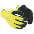 Black - Front - Portwest Thermal Grip Gloves (A140) - Workwear - Safetywear (Pack of 2)