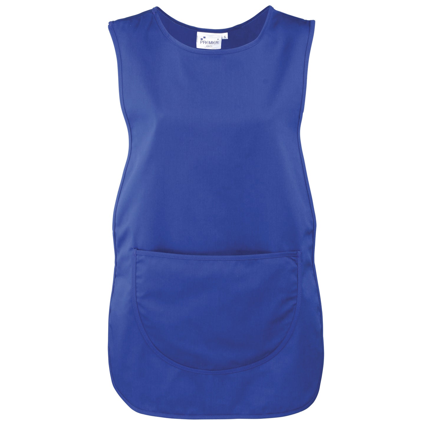 Royal - Front - Premier Ladies-Womens Pocket Tabard - Workwear (Pack of 2)