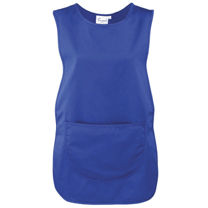Royal - Front - Premier Ladies-Womens Pocket Tabard - Workwear (Pack of 2)