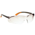 Clear - Front - Portwest Fossa Spectacle (PW15) - Glasses - Safetywear - Workwear (Pack of 2)
