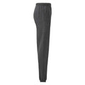 Dark Heather Grey - Side - Fruit Of Loom Mens Classic 80-20 Elasticated Sweatpants
