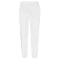 White - Back - Fruit Of Loom Mens Classic 80-20 Elasticated Sweatpants