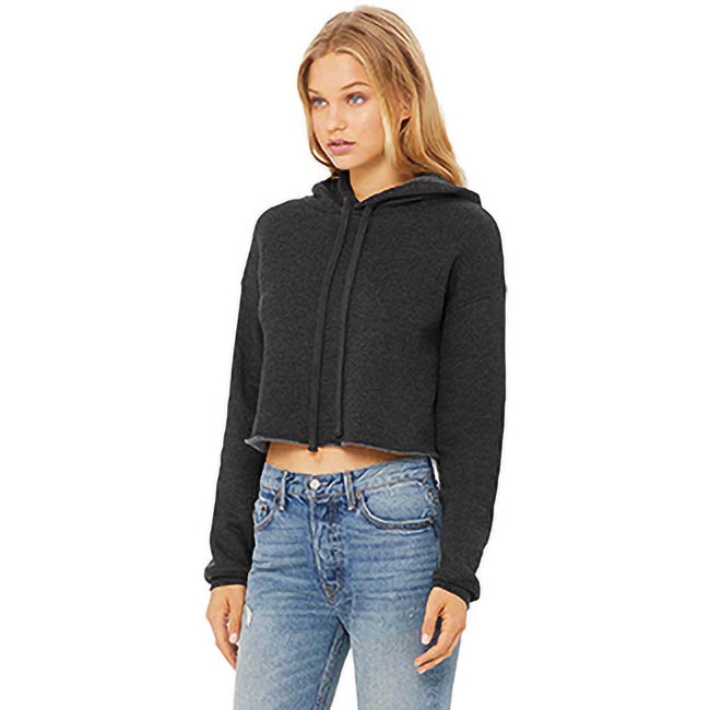 Bella canvas clearance crop top hoodie