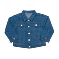 Denim - Front - Babybugz Baby Rocks Denim Jacket