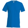 Royal Blue - Front - Kariban Mens Short Sleeve V Neck Slim Fit T-Shirt