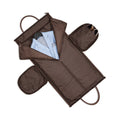 Tan - Back - Quadra Nuhide Garment Weekender Duffel-Holdall Bag