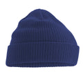 Oxford Navy - Side - Beechfield Organic Cotton Beanie