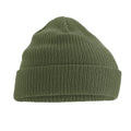 Olive Green - Lifestyle - Beechfield Organic Cotton Beanie