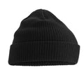 Black - Lifestyle - Beechfield Organic Cotton Beanie