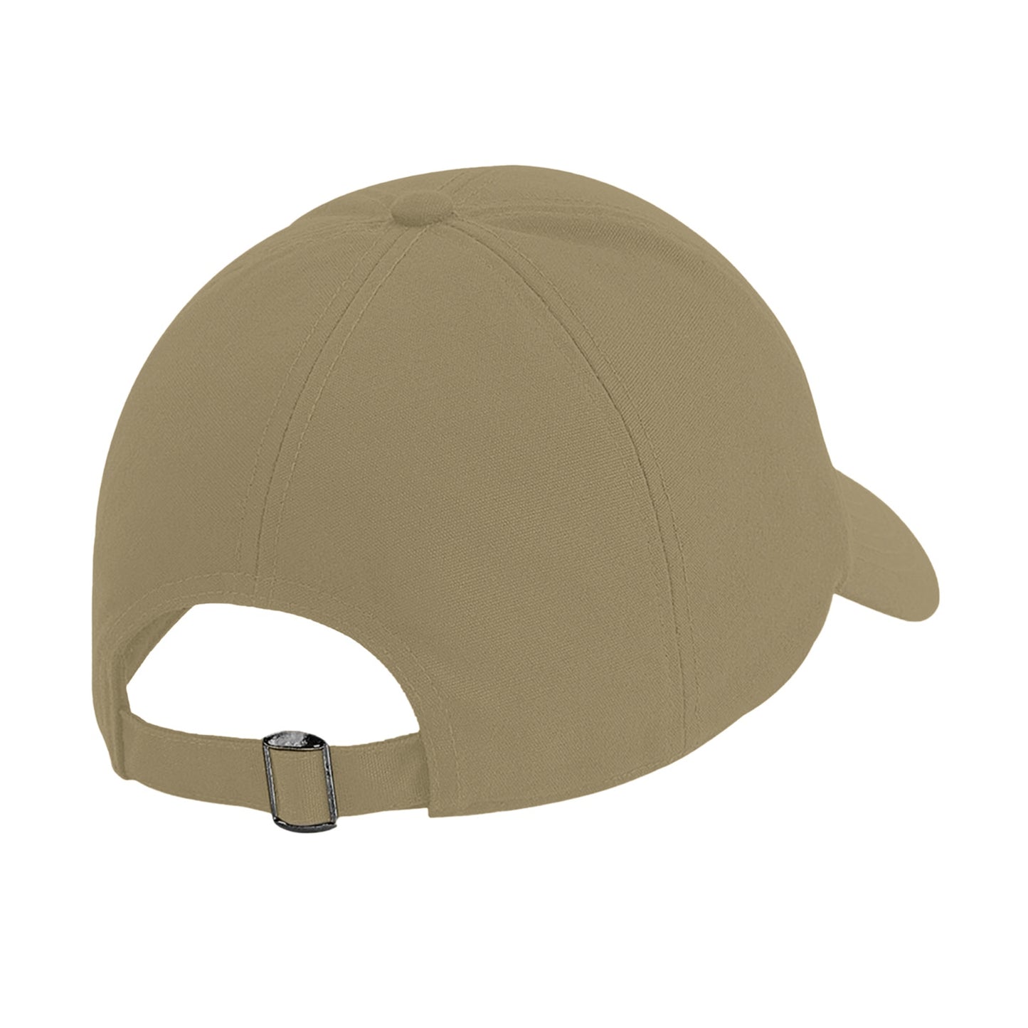 Desert Sand - Back - Beechfield Organic Cotton 6-panel Cap