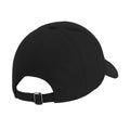 Black - Back - Beechfield Organic Cotton 6-panel Cap