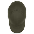 Olive Green - Lifestyle - Beechfield Organic Cotton 6-panel Cap