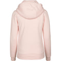 Pink - Back - Build Your Brand Womens Heavy Hoody-Sweatshirt