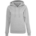 Heather Grey - Front - Build Your Brand Womens Heavy Hoody-Sweatshirt