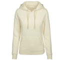 Soft Yellow - Front - Build Your Brand Womens Heavy Hoody-Sweatshirt