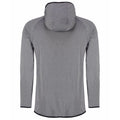 Grey Melange-Black - Back - Gamegear Mens Fashion Fit Sports Jacket