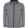 Grey Melange-Black - Front - Gamegear Mens Fashion Fit Sports Jacket