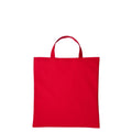 Hot Red - Front - Nutshell Cotton Short Handle Shopper