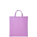 Lavender - Front - Nutshell Cotton Short Handle Shopper