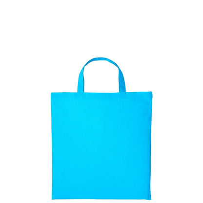 Hawaiian Blue - Front - Nutshell Cotton Short Handle Shopper