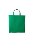 Kelly Green - Front - Nutshell Cotton Short Handle Shopper