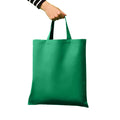 Kelly Green - Back - Nutshell Cotton Short Handle Shopper