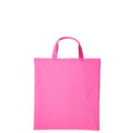 Mid Pink - Front - Nutshell Cotton Short Handle Shopper