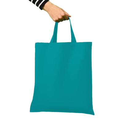 Jade - Back - Nutshell Cotton Short Handle Shopper