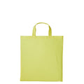 Pastel Lemon - Front - Nutshell Cotton Short Handle Shopper