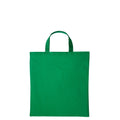 Bottle Green - Front - Nutshell Cotton Short Handle Shopper