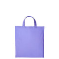 Violet - Front - Nutshell Cotton Short Handle Shopper