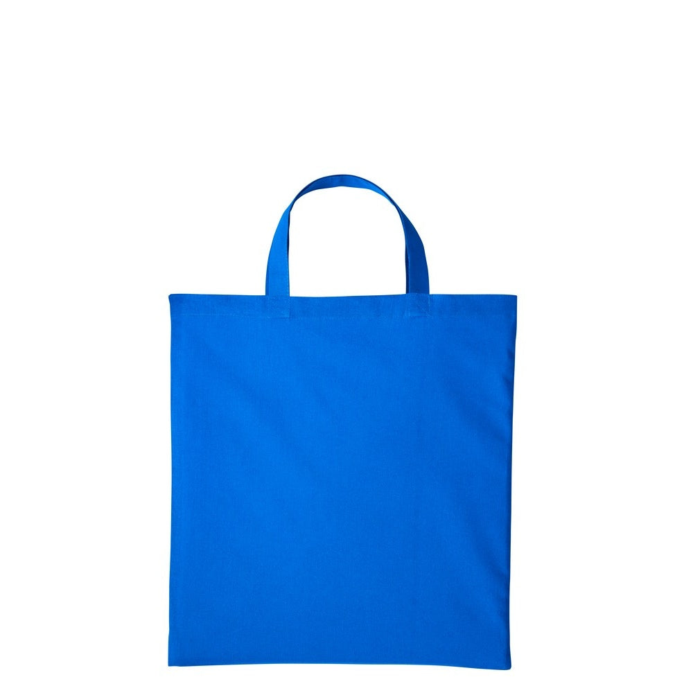 Sapphire - Front - Nutshell Cotton Short Handle Shopper