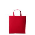 Fire Red - Front - Nutshell Cotton Short Handle Shopper