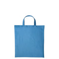 Airforce Blue - Front - Nutshell Cotton Short Handle Shopper