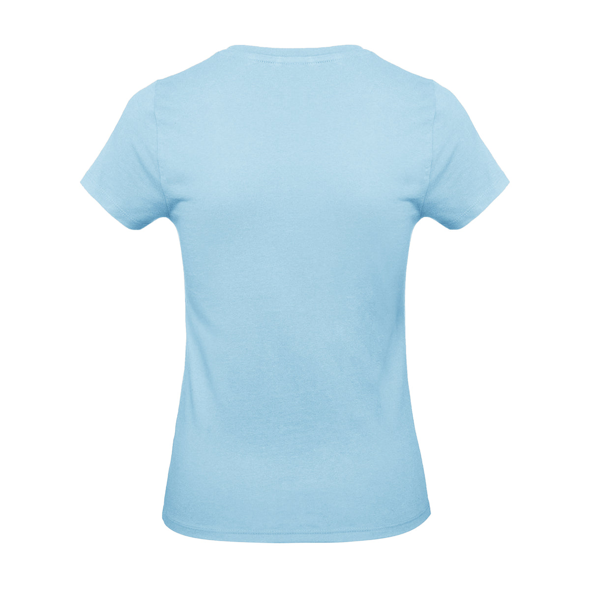 Sky Blue - Back - Kariban Womens-Ladies Feminine Fit Short Sleeve V Neck T-Shirt