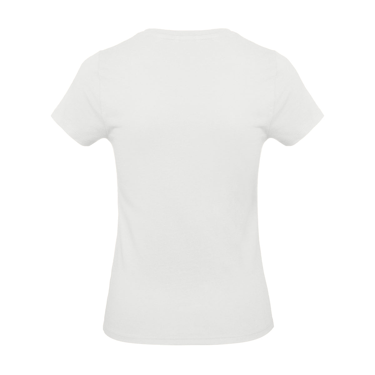White - Back - Kariban Womens-Ladies Feminine Fit Short Sleeve V Neck T-Shirt