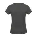 Grey - Back - Kariban Womens-Ladies Feminine Fit Short Sleeve V Neck T-Shirt
