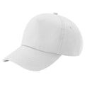 White - Side - Beechfield Authentic 5-Panel Cap
