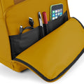 Mustard - Side - BagBase Twin Handle Roll-Top Backpack